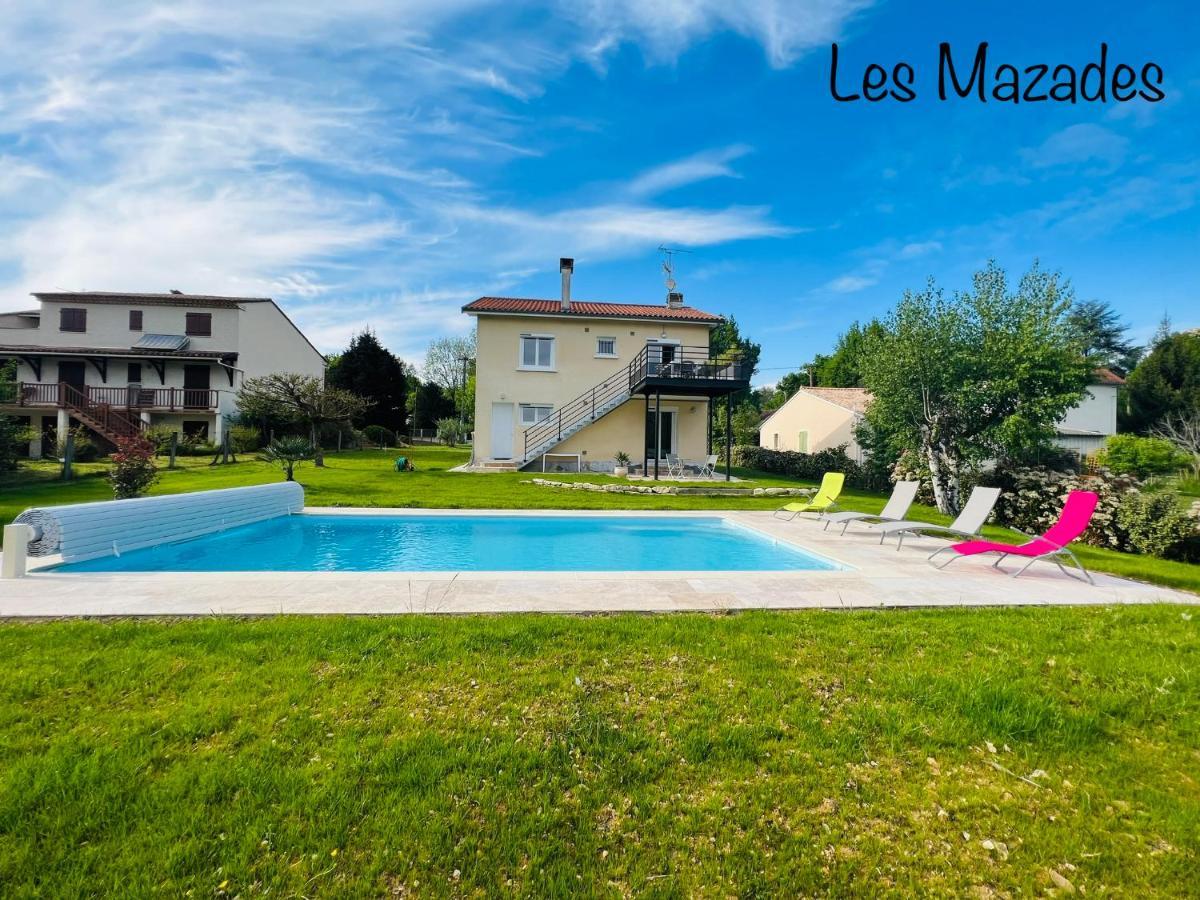 Les Mazades A 10 Min De Perigueux Avec Piscine Chauffee, Meuble De Tourisme Classe 3 Etoiles Анессе-э-Больё Экстерьер фото