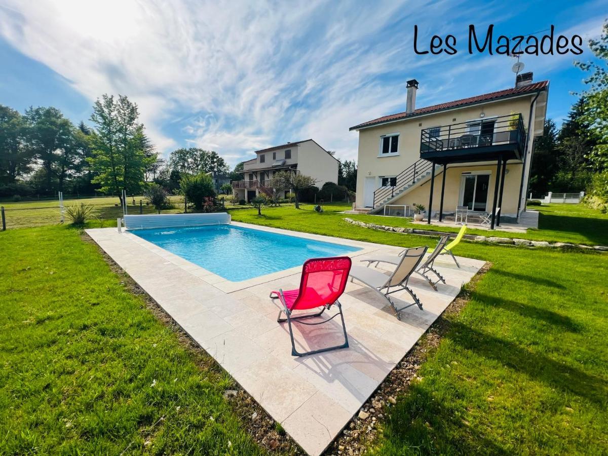Les Mazades A 10 Min De Perigueux Avec Piscine Chauffee, Meuble De Tourisme Classe 3 Etoiles Анессе-э-Больё Экстерьер фото