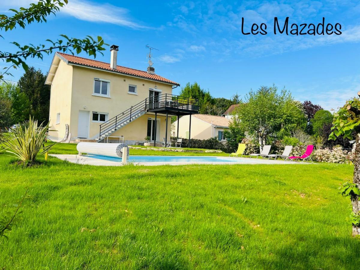Les Mazades A 10 Min De Perigueux Avec Piscine Chauffee, Meuble De Tourisme Classe 3 Etoiles Анессе-э-Больё Экстерьер фото