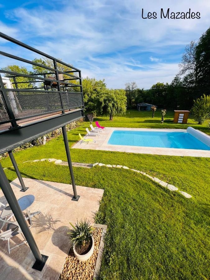 Les Mazades A 10 Min De Perigueux Avec Piscine Chauffee, Meuble De Tourisme Classe 3 Etoiles Анессе-э-Больё Экстерьер фото